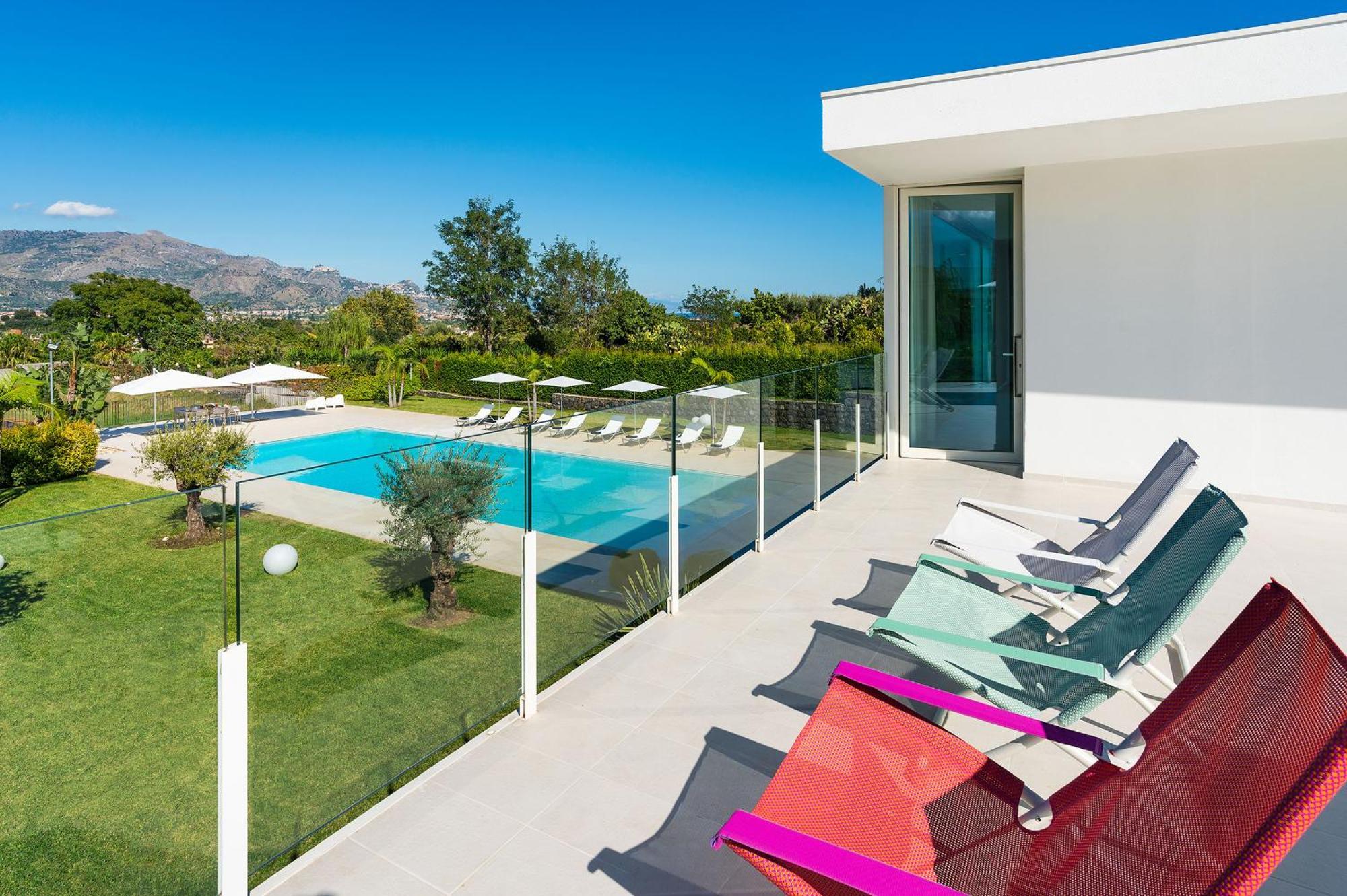 Villa Greta Fiumefreddo di Sicilia Exteriör bild