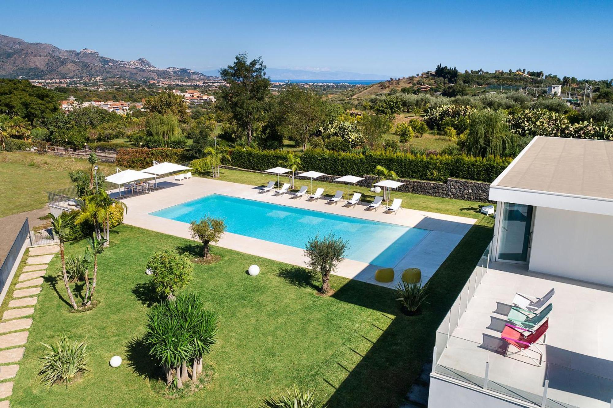 Villa Greta Fiumefreddo di Sicilia Exteriör bild