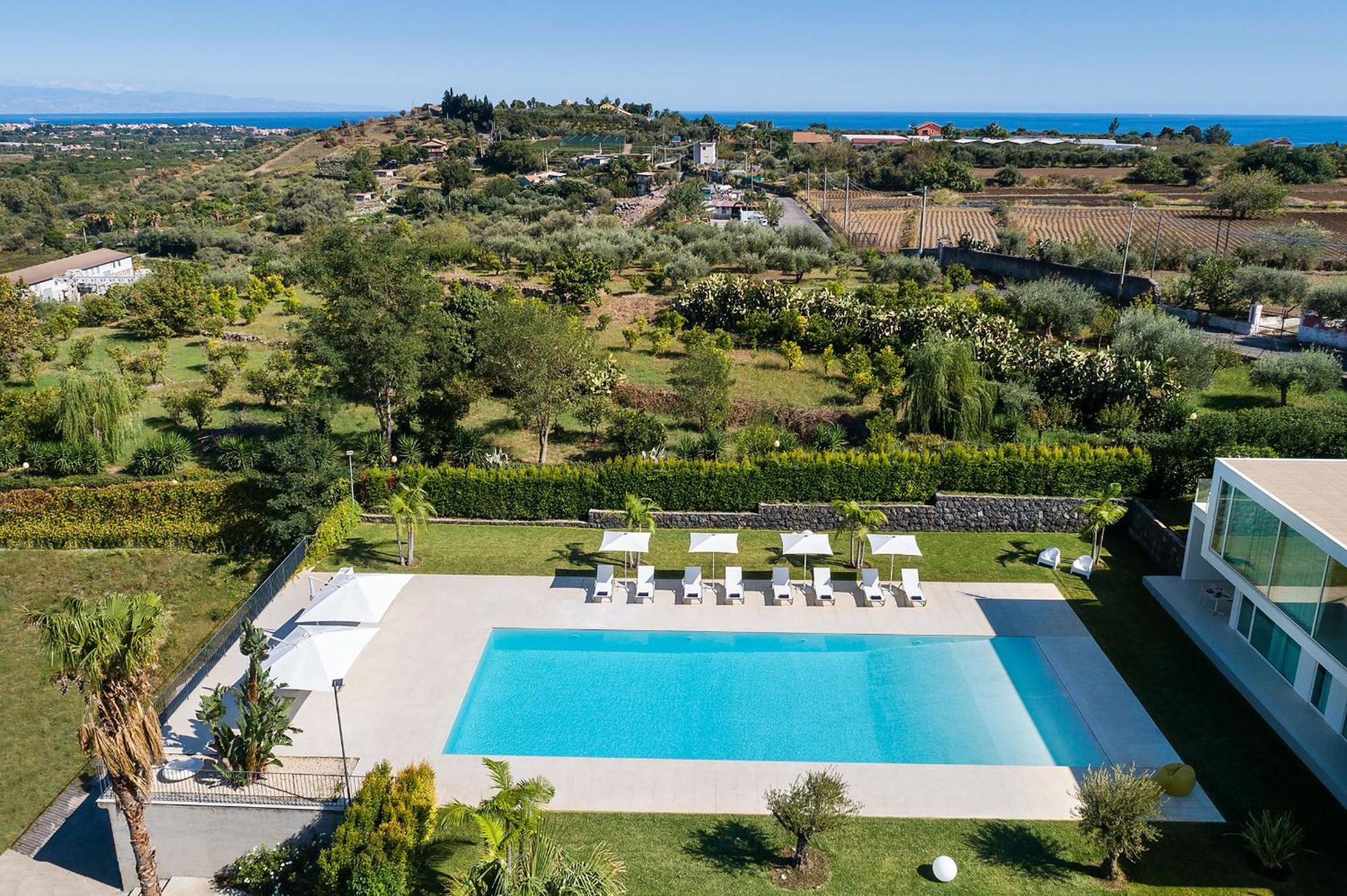 Villa Greta Fiumefreddo di Sicilia Exteriör bild